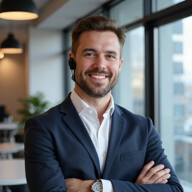 Portrait de Jean Dupont, responsable du support client