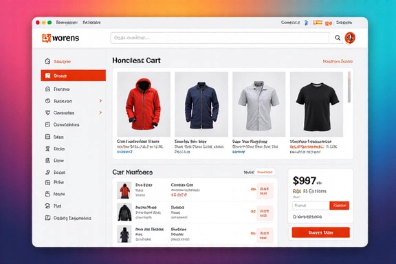 Plateforme e-commerce développée par BizSoft Foundry